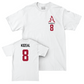 Arkansas Baseball White Comfort Colors Tee   - Camden Kozeal