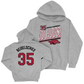 Arkansas Baseball Sport Grey Hogs Hoodie   - Landon Beidelschies