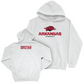 Arkansas Women's Gymnastics White Classic Hoodie   - Reese Drotar