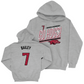 Arkansas Women's Soccer  Sport Grey Hogs Hoodie   - Erin Bailey